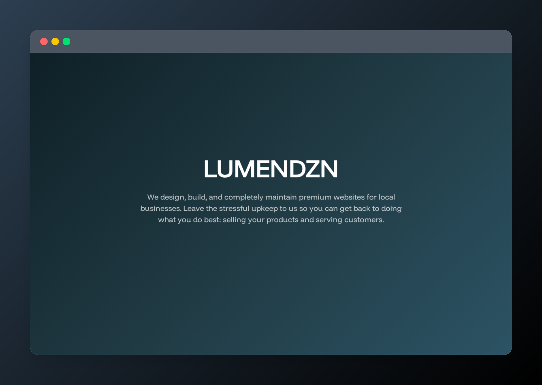 LumenDZN site screenshot